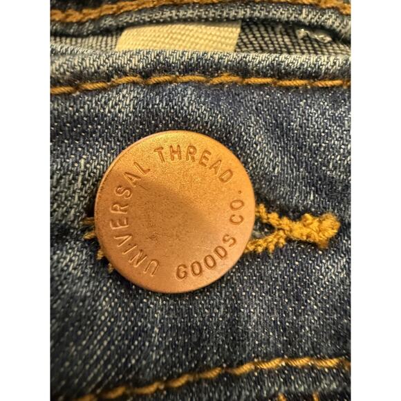 Universal Thread High Rise Skinny Jeans Womens 12 31R Blue Stretch Denim Classic - Picture 5 of 12